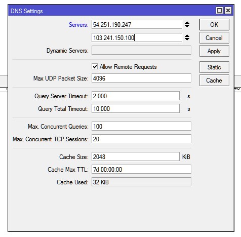 Feature Request Dns Custom Port Mikrotik